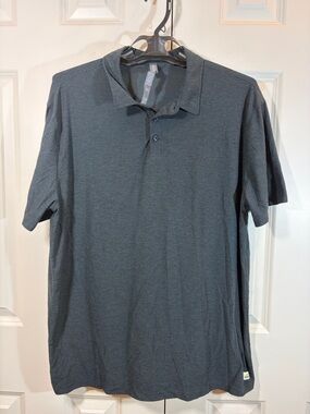 Vuori Charcoal Short-Sleeve Polo